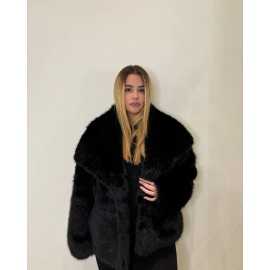 Eco Pelliccia Neve Black